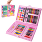 Kiddycolor 87 Pack Drawing Coloring Art Set, All in One Painting Creative Supplies Gift with Plastic Case for Kids Boys Girls