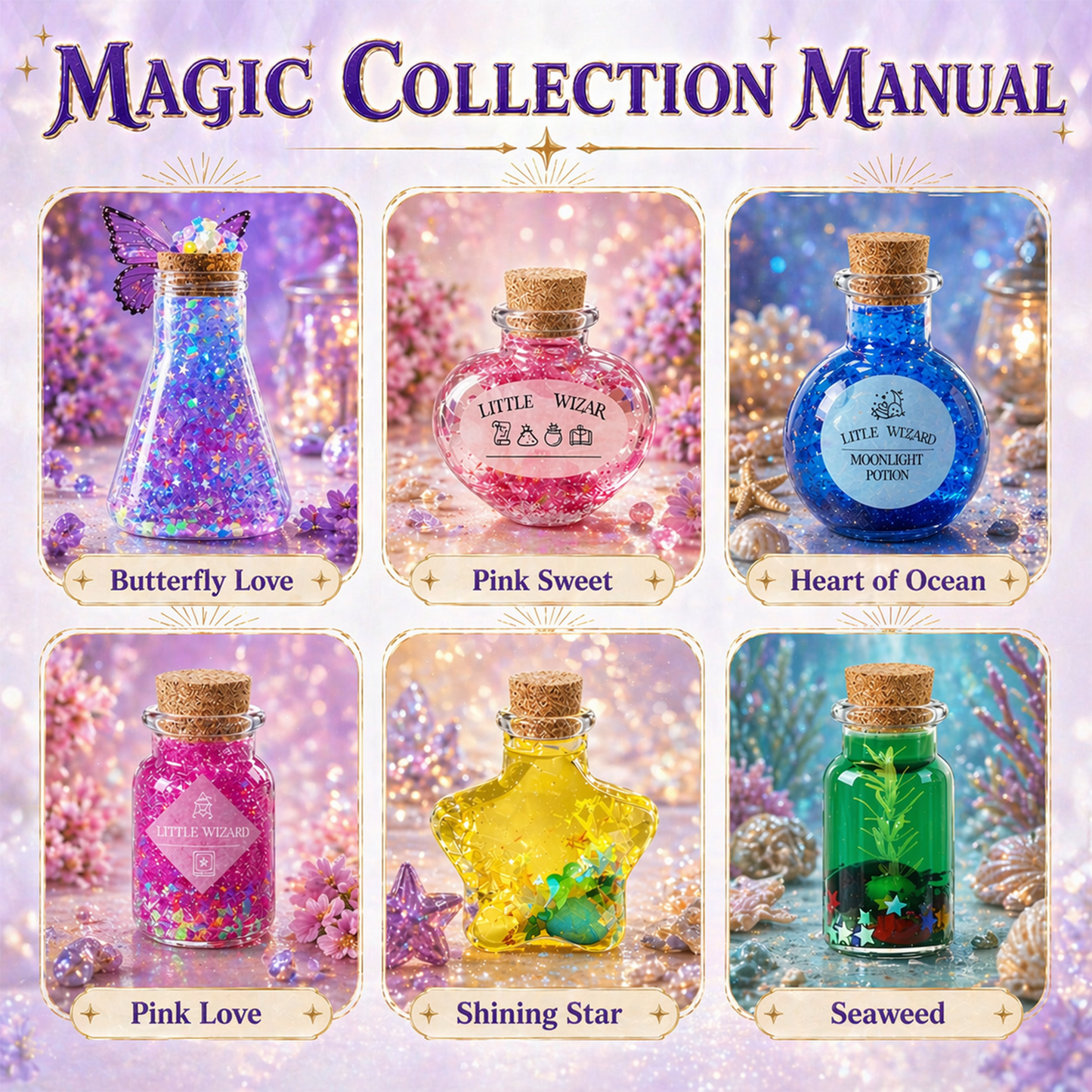 71PCS DIY Magic Fairy Potion Kit for Kids, 22 Bottles Magical Elixir Craft Set, Creative Toy Gift for Girls Ages 8+