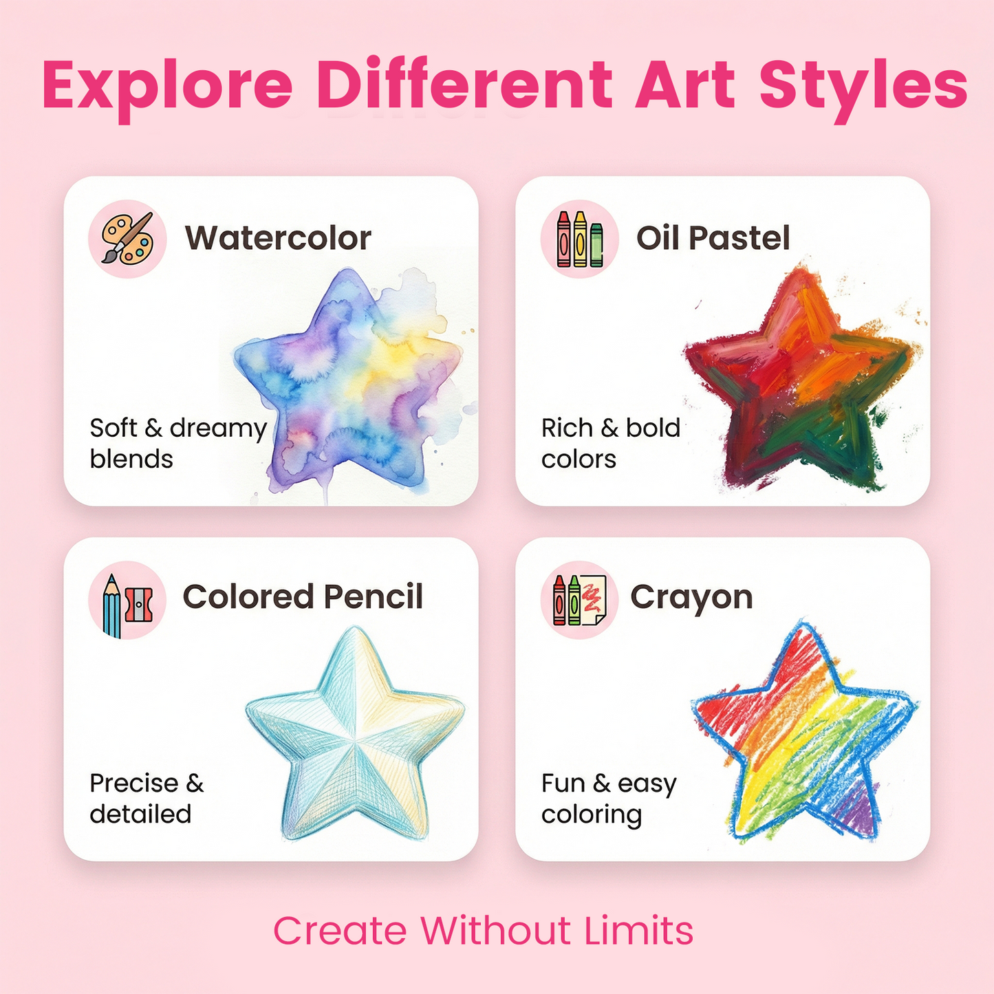 Kiddycolor 87 Pack Drawing Coloring Art Set, All in One Painting Creative Supplies Gift with Plastic Case for Kids Boys Girls