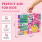 Kiddycolor 87 Pack Drawing Coloring Art Set, All in One Painting Creative Supplies Gift with Plastic Case for Kids Boys Girls