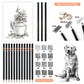 TAVOLOZZA 59 PCS Drawing Sketching Set