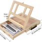 TAVOLOZZA 19pcs Painting Table Easel Set
