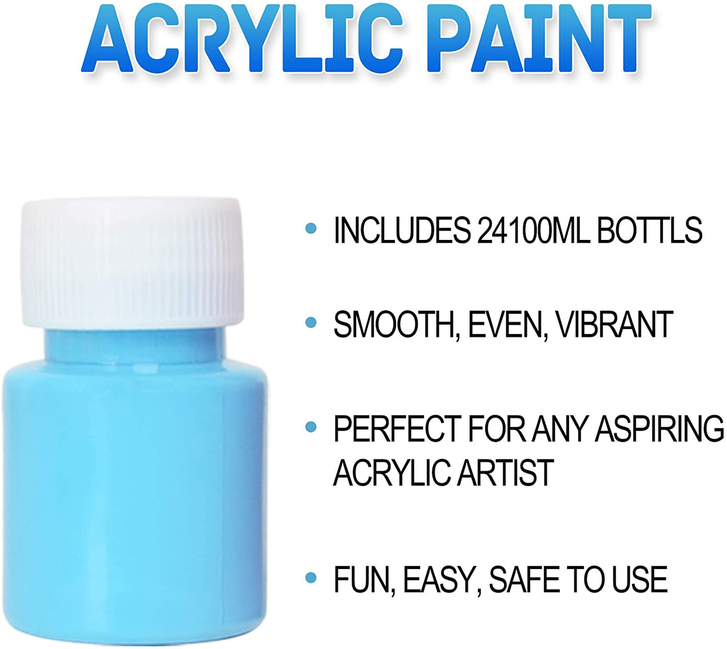 TAVOLOZZA 25 pcs Acrylic Paint Set
