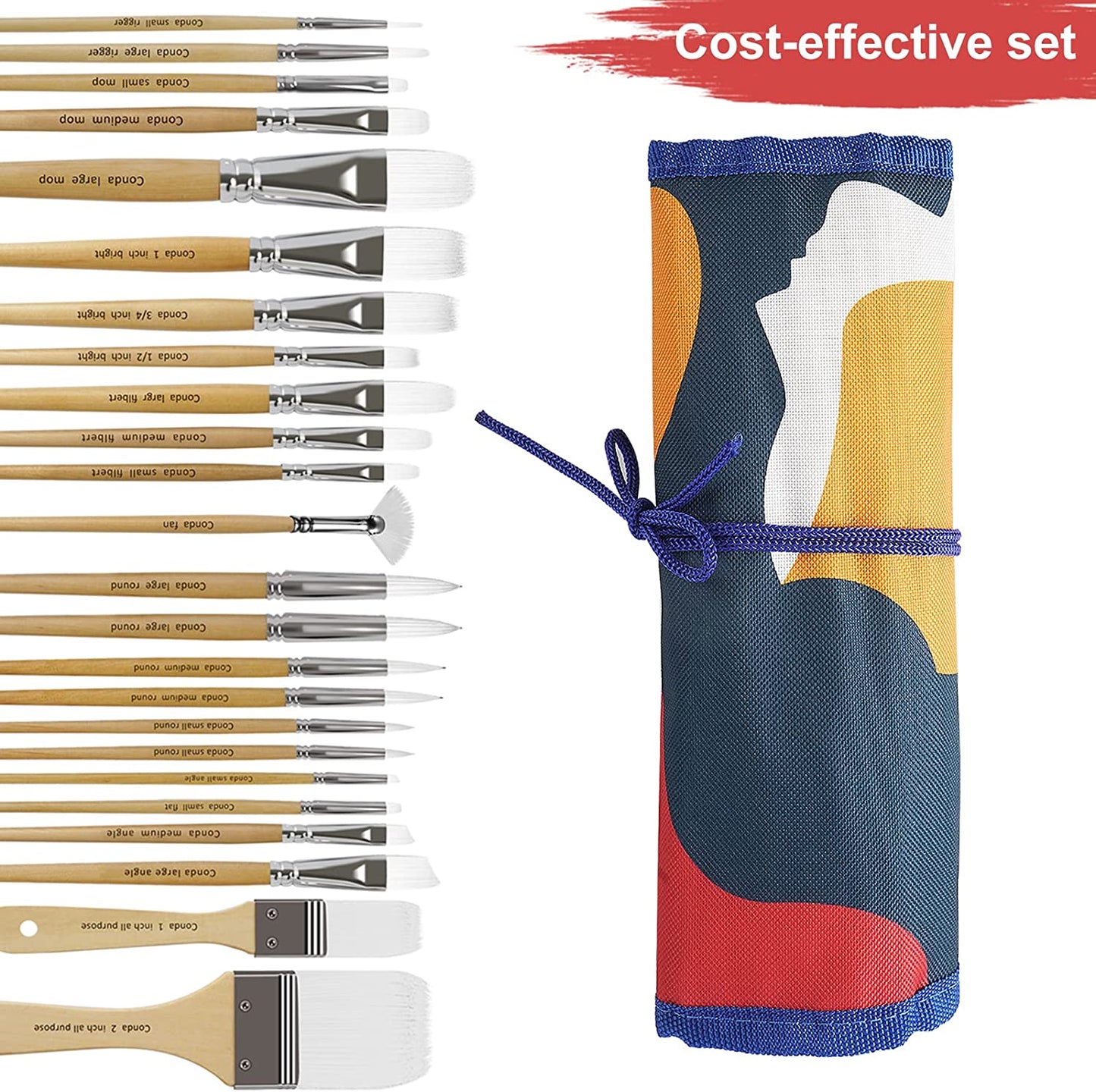 CONDA Paint Brushes Set (Upgrade Model)